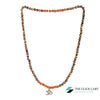 TCC™ Natural Rudraksha & Tiger Eye Om Buddha Pendant